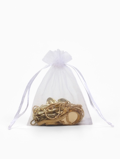 Мешочек подарочный, 7×9 см, белый