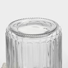 Банка для сыпучих Доляна «Птичка», 300 мл, с керамической крышкой, стекло, прозрачная - Фото 6