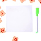 Набор для изучения счёта, палочки, плашки, досочка и маркер в наборе - Фото 4