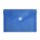 Папка-конверт на кнопке, А7, 180 мкм, Calligrata рифлёная, флуоресцентная, МИКС - Фото 9