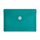 Папка-конверт на кнопке, А7, 180 мкм, Calligrata рифлёная, флуоресцентная, МИКС - Фото 10