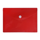 Папка-конверт на кнопке, А6, 180 мкм, Calligrata рифлёная, флуоресцентная, МИКС - Фото 10