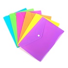 Папка-конверт на кнопке Calligrata, А5, 180 мкм, рифлёная, МИКС - Фото 3