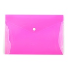 Папка-конверт на кнопке Calligrata, А5, 180 мкм, рифлёная, МИКС - Фото 8