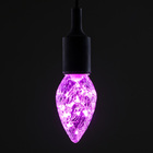 Лампа светодиодная декоративная "Шишка", G85, 3 Вт, E27, 130х85, розовый - Фото 1