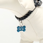 Адресник под гравировку «Косточка с лапками», 3×1.5 см, фасовка по 6 шт., микс цветов - Фото 7