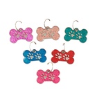 Адресник под гравировку «Косточка с лапками», 3×1.5 см, фасовка по 6 шт., микс цветов - Фото 8