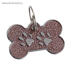 Адресник под гравировку «Косточка с лапками», 3×1.5 см, фасовка по 6 шт., микс цветов - Фото 6