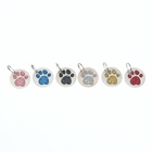 Адресник под гравировку "Блестящая лапка", 2,2 см, фасовка по 6 шт, микс цветов - Фото 4