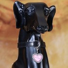 Адресник под записку «Сердечко», 3×3 см, металл, серебристый - Фото 6