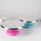 Подставка для торта вращающаяся «Лазурь», d=31 см, МИКС - Фото 4