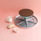 Подставка для торта вращающаяся «Лазурь», d=31 см, МИКС - Фото 3