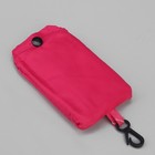 Сумка хозяйственная складная, отдел без молнии, цвет малиновый - Фото 5