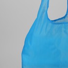 Сумка хозяйственная складная, отдел без молнии, цвет синий - Фото 4