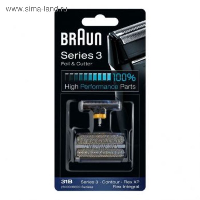 Cетка и режущий блок Braun 31B Series3 5000/6000CP - Фото 1