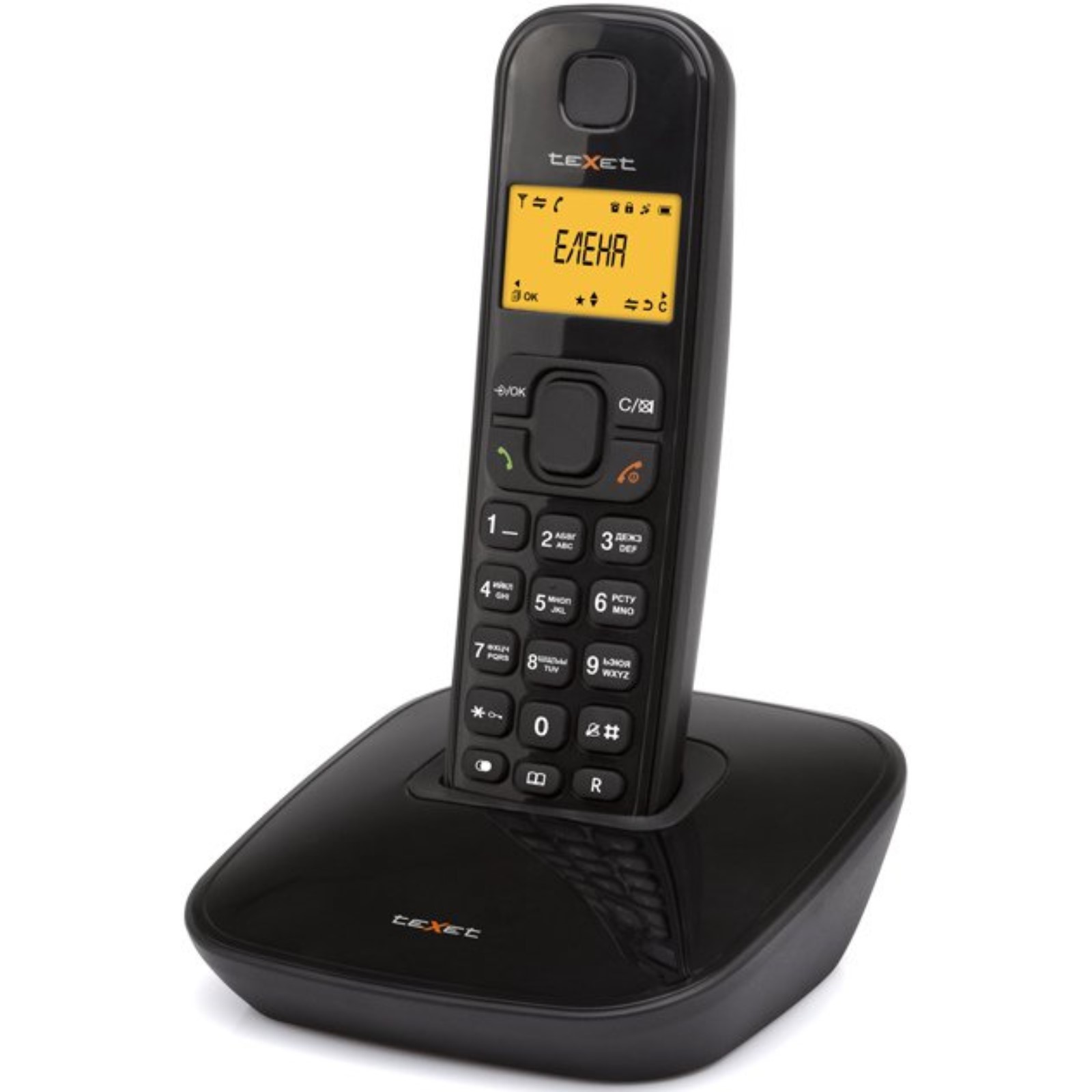 Телефон Texet TX-D6705A DECT, комплект из базы и трубки, полифония, черный  (2531693) - Купить по цене от 3 598.00 руб. | Интернет магазин SIMA-LAND.RU