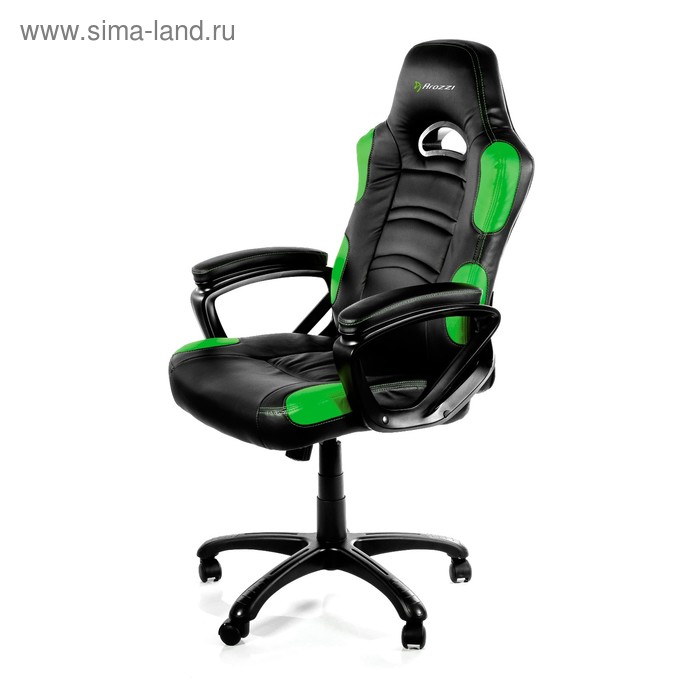 Кресло игровое Arozzi Enzo, зелёное - Фото 1
