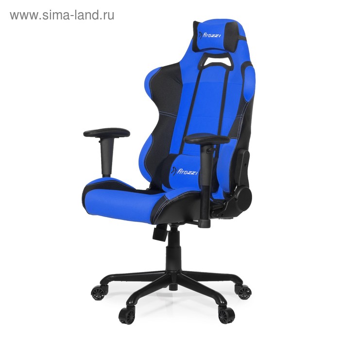 Кресло игровое Arozzi Torretta V2, синее - Фото 1