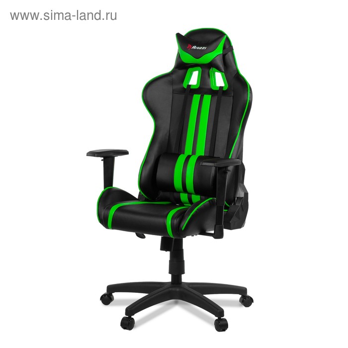 Кресло игровое Arozzi Mezzo, зелёное - Фото 1
