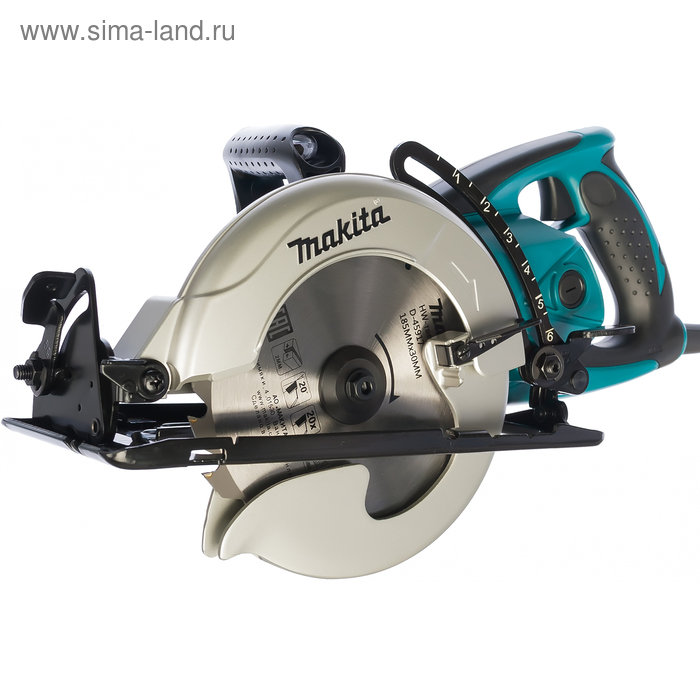 Пила дисковая Makita 5477 NB, гипоидная, 1800 Вт, диск 185×30 мм, 4500 об/мин - Фото 1