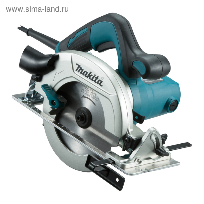 Пила дисковая Makita HS6601 J, 1050Вт, 5200 об/мин, диск 165х20 мм, кейс MAKPAC - Фото 1