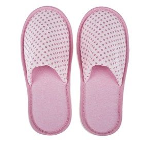 Тапочки женские домашние, размер 36-38, велюр с люрексом, розовые  (артикул 3512604)  большой выбор товаров оптом и в розницу по низким ценам с доставкой