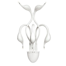 

Бра Cigno 5х20Вт G4 белый 23x45x70см