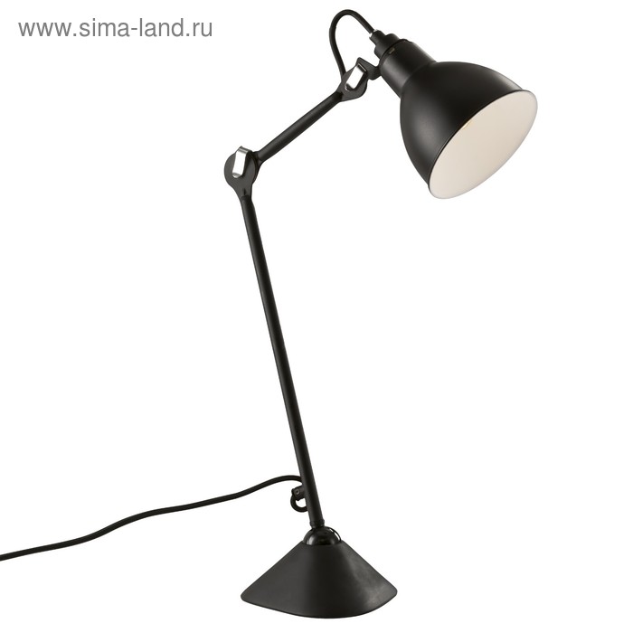 Настольная лампа Loft 1х40Вт E14 чёрный 68x14,5x74см - Фото 1