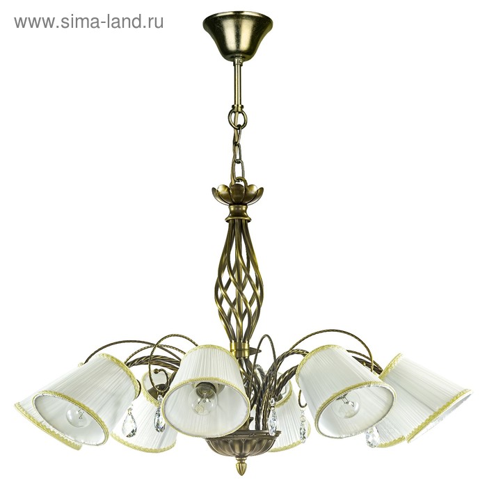 Люстра ESEDRA 8x40Вт E27 бронза 87x174см - Фото 1