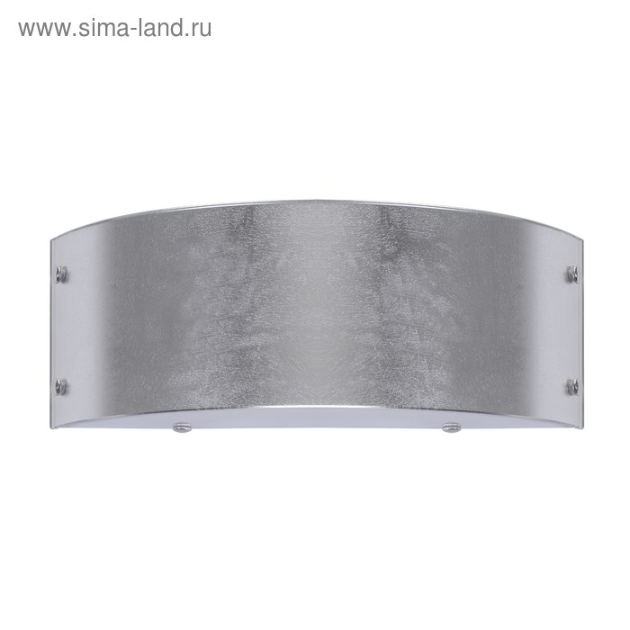 Бра CUPOLA 2х40Вт E14 серебро 9x33x12см - Фото 1