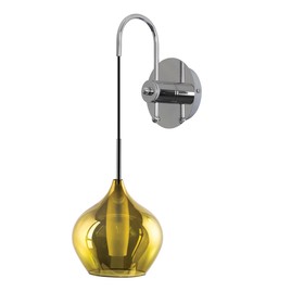 

Бра PENTOLA 1х25Вт G9, хром, оливковый 23x16x24 см