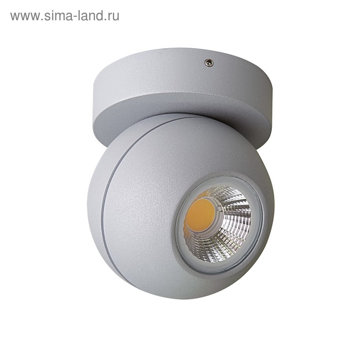 Светильник GLOBO 8Вт LED 3000K серый 8x8x10см - Фото 1