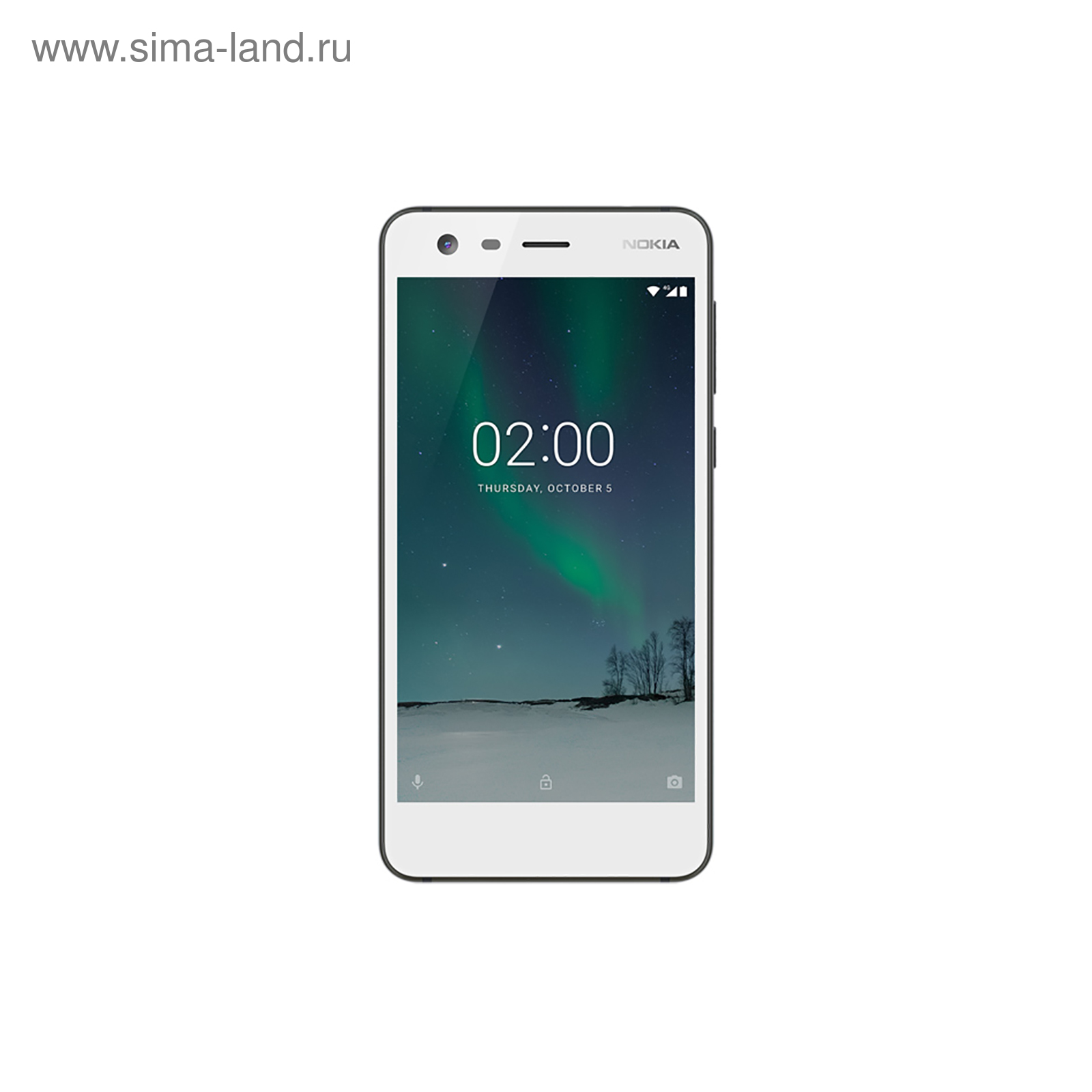 Смартфон Nokia 2 DS White LTE TA-1029, белый