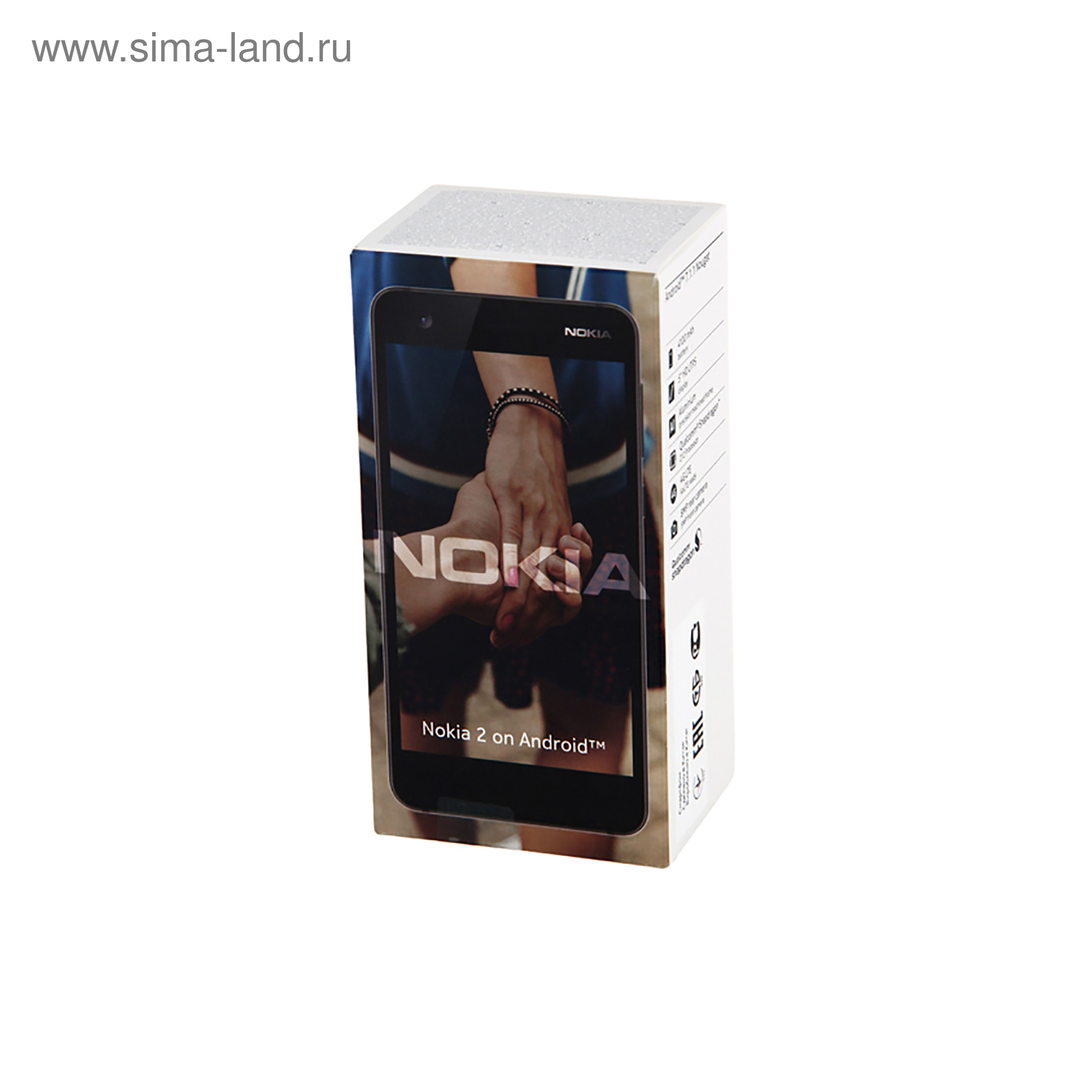 Смартфон Nokia 2 DS White LTE TA-1029, белый (3555865) - Купить по цене от  7 190.26 руб. | Интернет магазин SIMA-LAND.RU