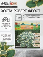 Хоста «Роберт Фрост», корневище в пакете с торфогрунтом, р-р I, 1 шт. - Фото 1