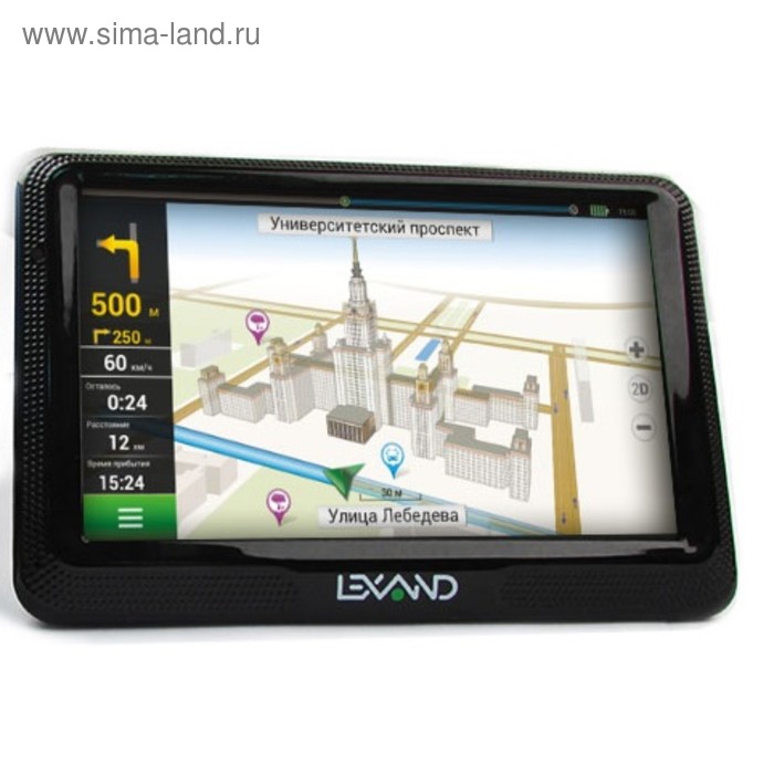 Навигатор автомобильный Lexand CD5HD Navitel, магнитное крепление - Фото 1