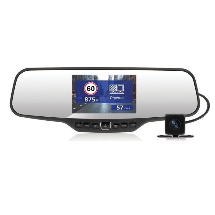Видеорегистратор Neoline G-tech X27 Dual GPS, две камеры, 4.3