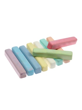 Мелки цветные Calligrata, в наборе 9 штук, квадратные, МИКС  (артикул 3543404)  большой выбор товаров оптом и в розницу по низким ценам с доставкой