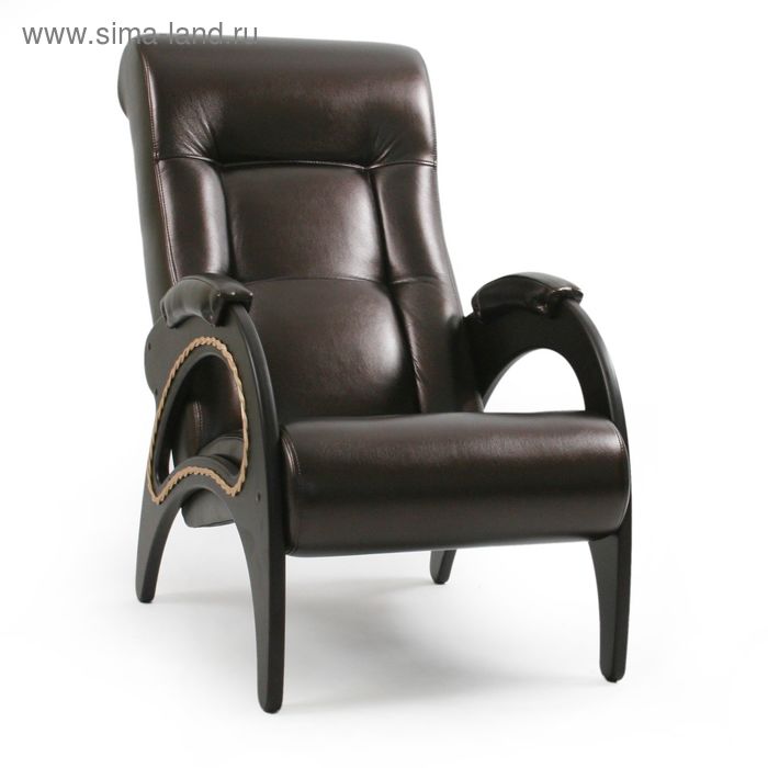 Кресло для отдыха Модель 41 Лоза/Венге/Орегон 120 - Фото 1