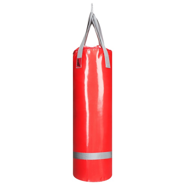 Мешок боксёрский, на ленте ременной, 20 кг, цвет красный - Фото 1