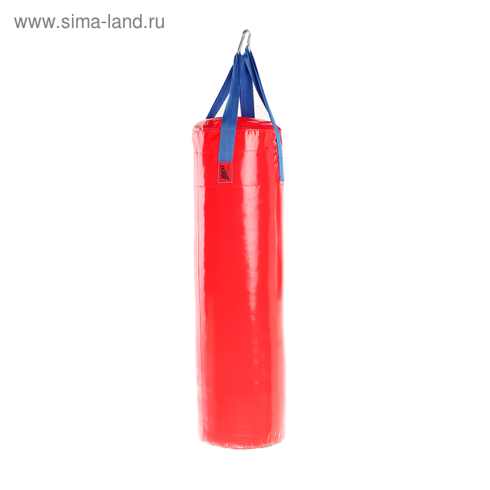 Боксёрский мешок, вес 25 кг, на ленте ременной, цвет красный - Фото 1