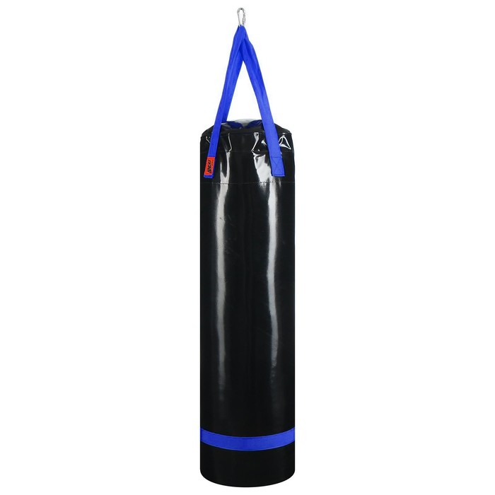 Боксёрский мешок, вес 40 кг, на ленте ременной, цвет чёрный - Фото 1