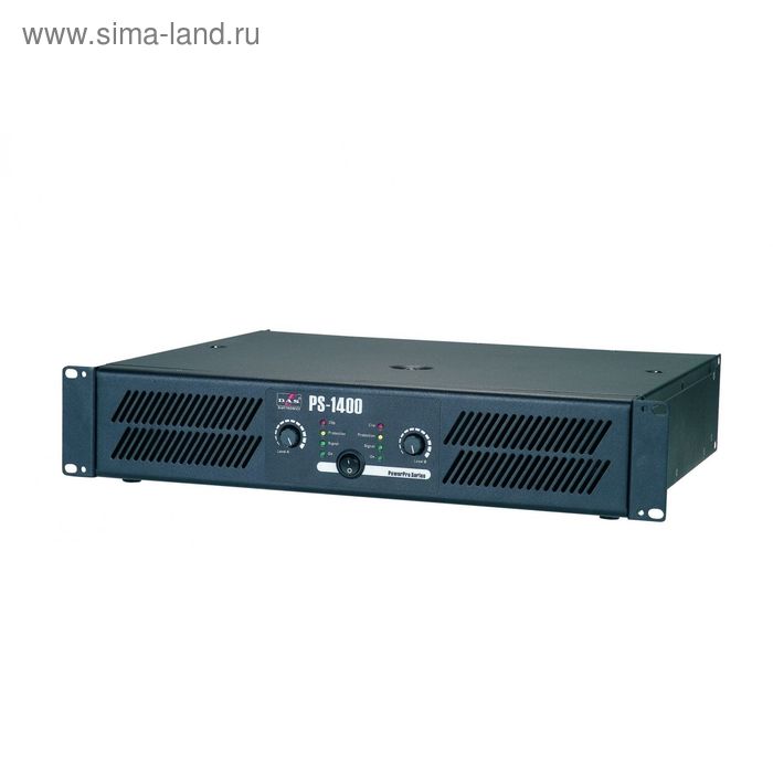 Усилитель мощности DAS AUDIO PS-1400  2x450 Вт/8 Ом, 2x700 Вт/4 Ом - Фото 1