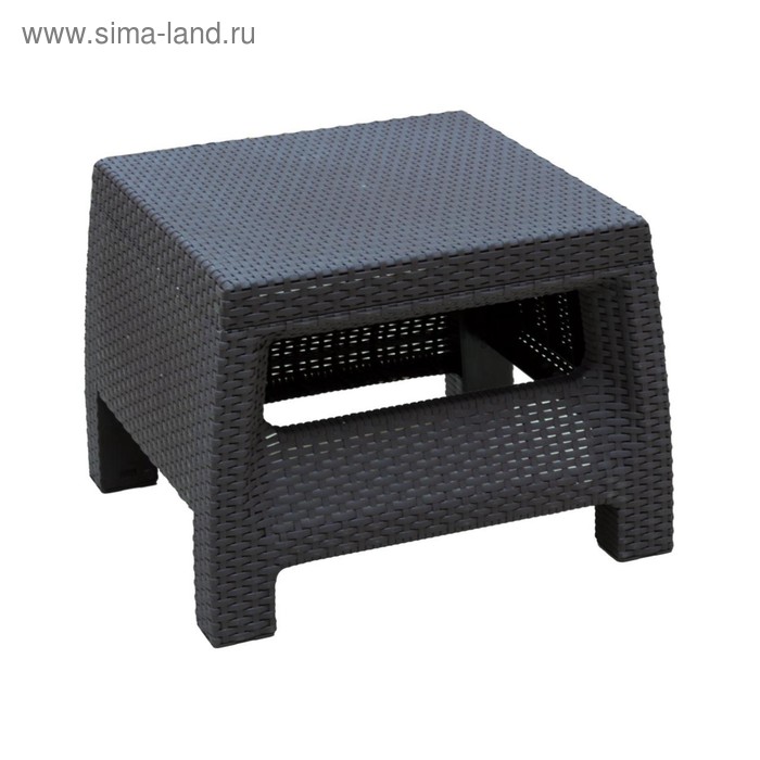 Стол «Ротанг», 57 × 51,5 × 42 см, цвет шоколад - Фото 1