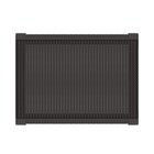 Стол садовый «Ротанг», 76.5×57×42 см, пластиковый, цвет мокко - Фото 5