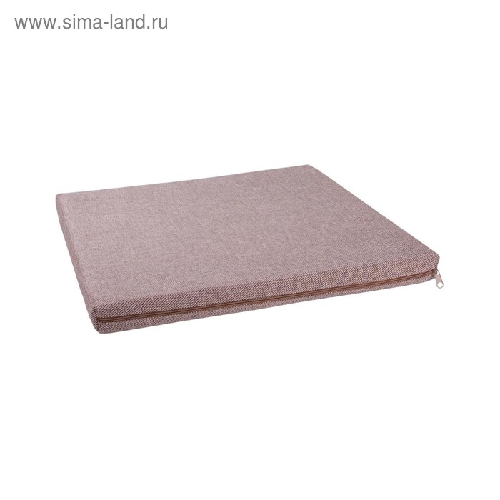 Подушка для мебели "Ротанг", 1 шт, цвет шоколад - Фото 1