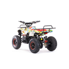 Детский электро квадроцикл MOTAX ATV Х-16 1000W Мини-Гризли, бомбер, большие колеса - Фото 3