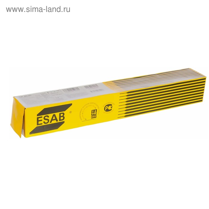 Электроды ESAB ОК-46, d=2.5 мм, 5.3 кг, 350 мм - Фото 1