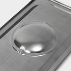 Крышка к гастроёмкости GN 1/4 Hanna Knövell, 26.5×16.5 см толщина 0.6 мм, нержавеющая сталь - Фото 3