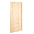 Дверной блок для бани, 170×80см, из сосны, на клиньях, массив, "Добропаровъ" - Фото 2